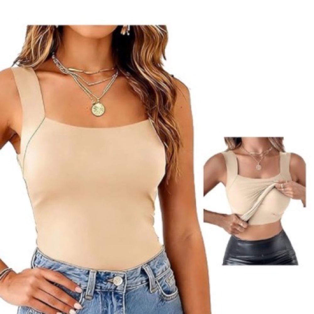 Chic shape wear with built in / and removable cups. Five in package price!!!!